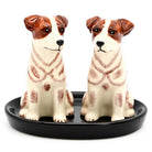 Jack Russel Salt & Pepper Shakers
