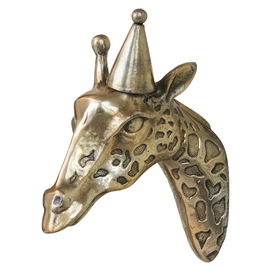 ダンシング ガネーシャ の ディーパム可能な壁掛 クジャクにライオン象と縁起物 Jerry the Giraffe Wall Mount – Thomas Lee Living