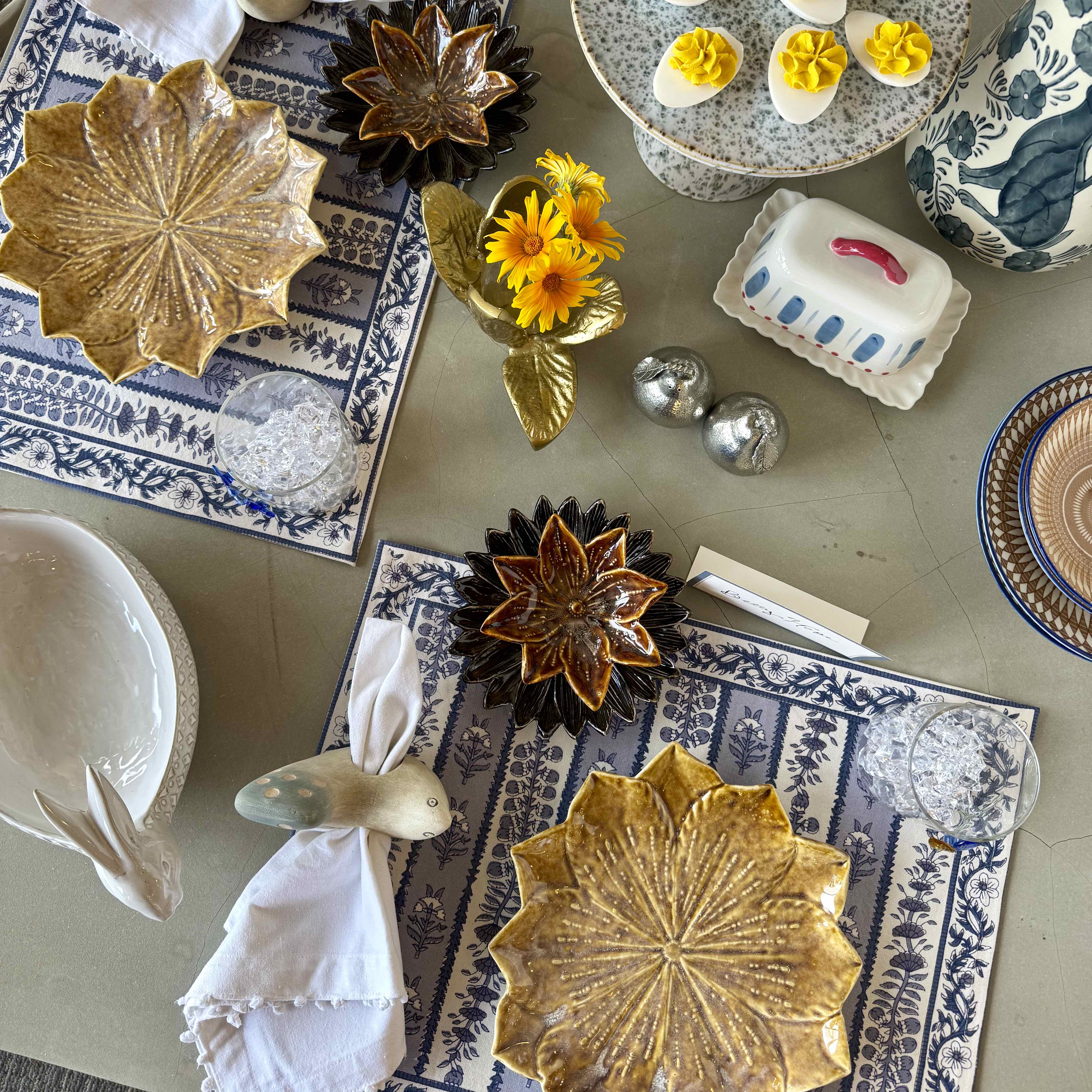 Lotus Flower Plate