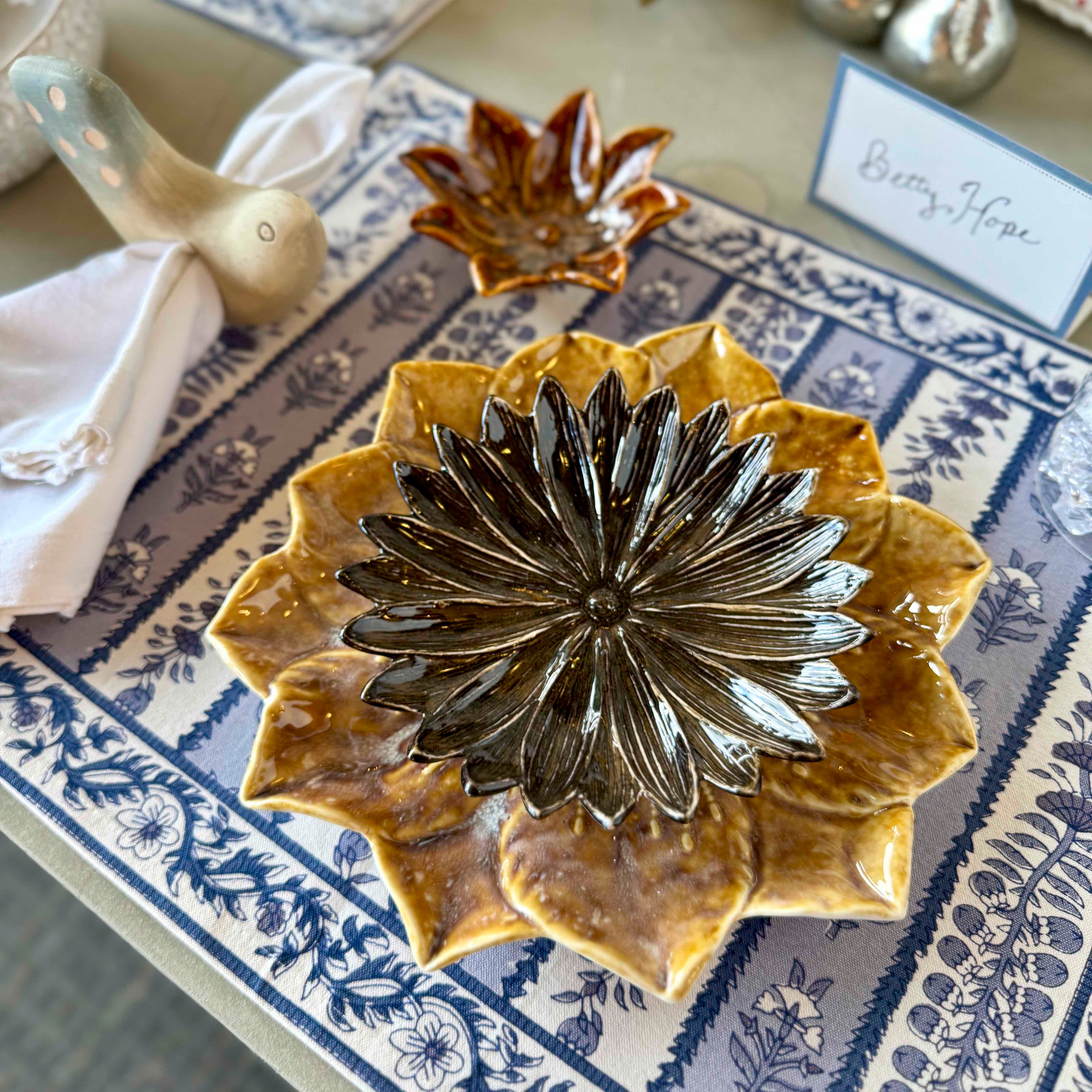 Lotus Flower Plate