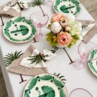Luzia Palm Plate Green - Set of 2