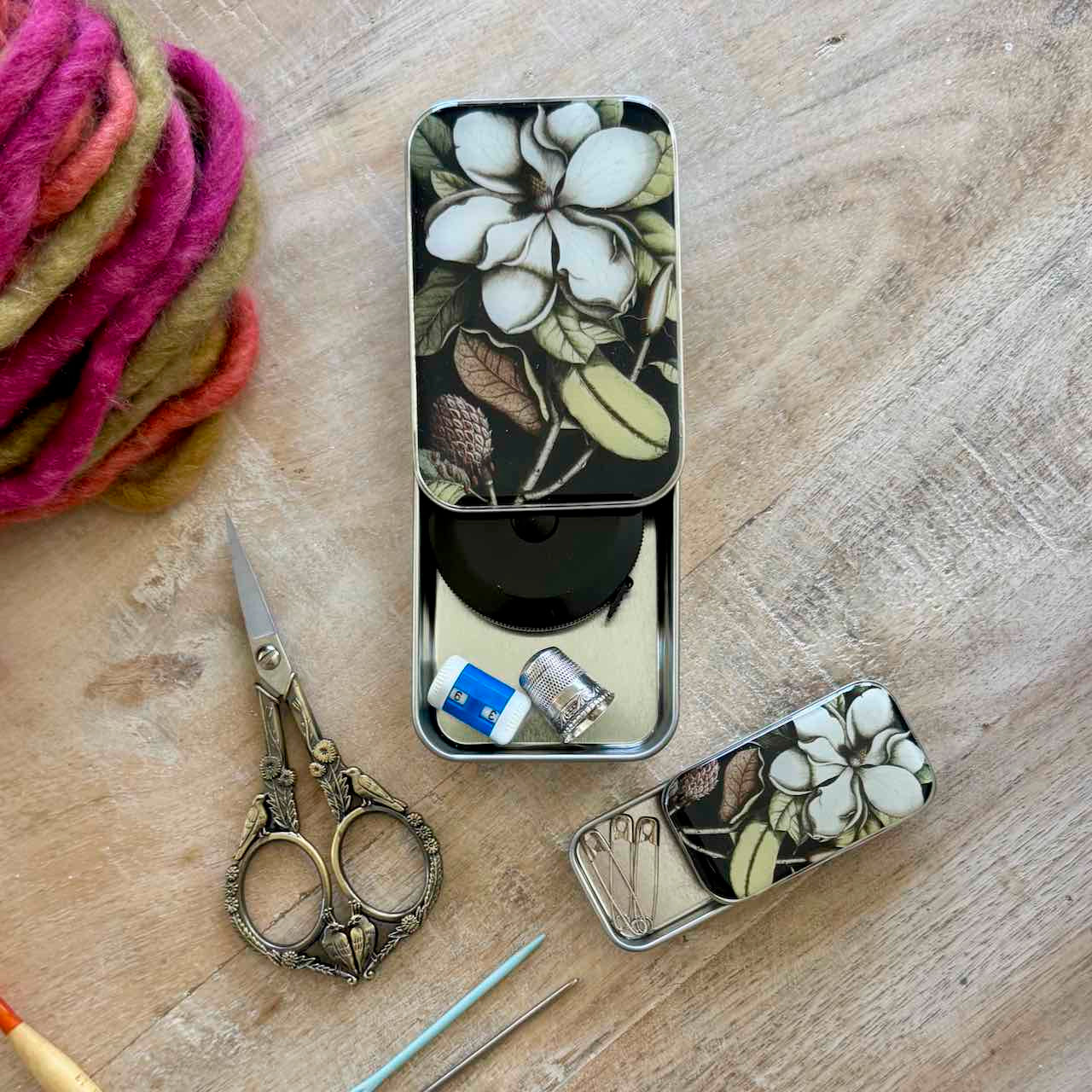 Magnolia Notions Tin Large
