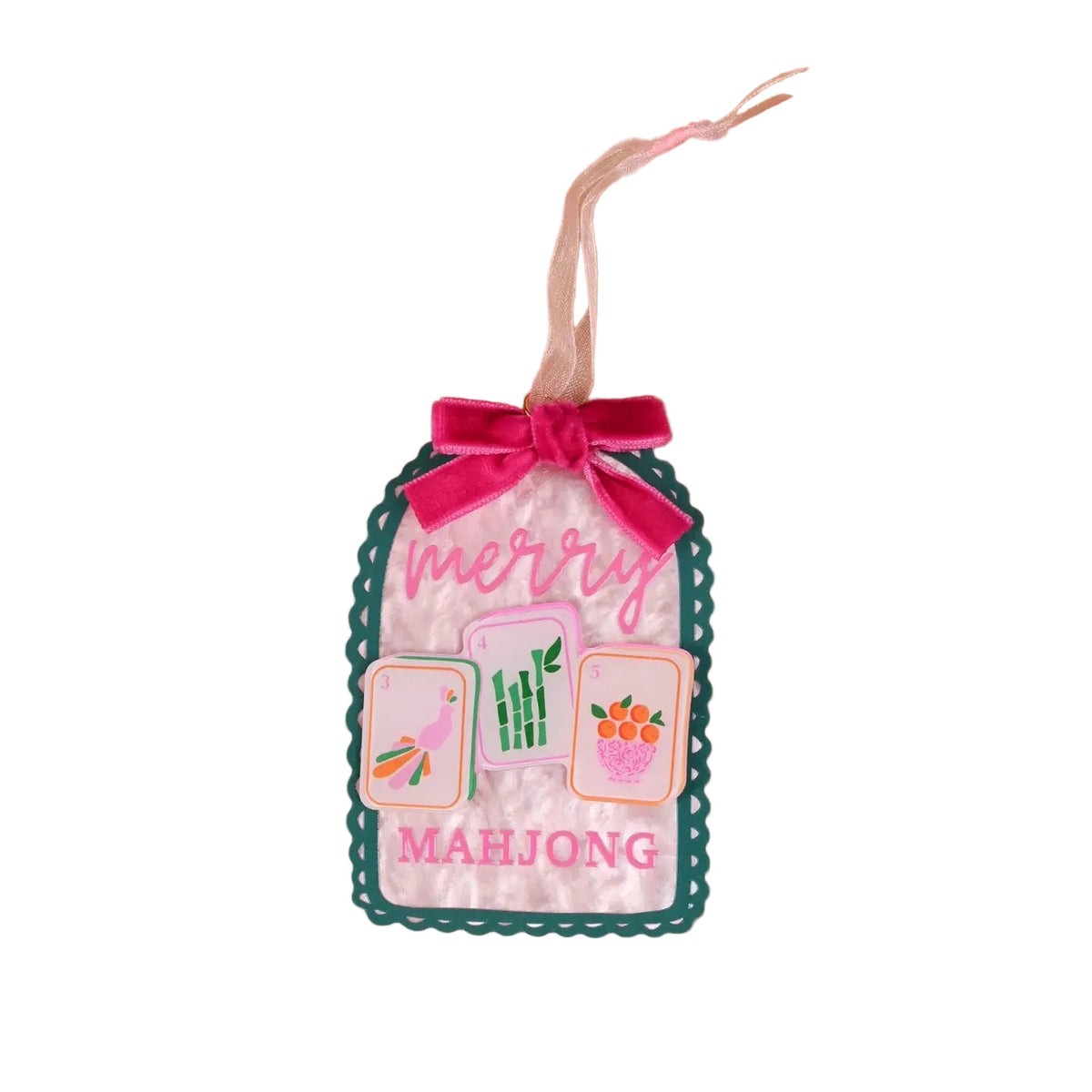 Merry Mahjong Ornament