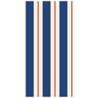 Striped pattern with blue, white, and red vertical stripes on a white background