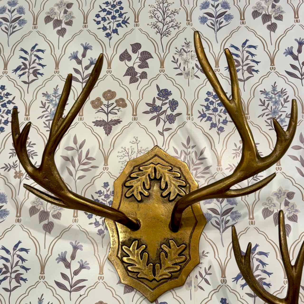 Oak Leaf Antler Wall Mount Large