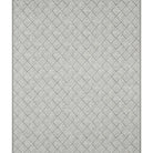 Textured gray and white patterned fabric swatch