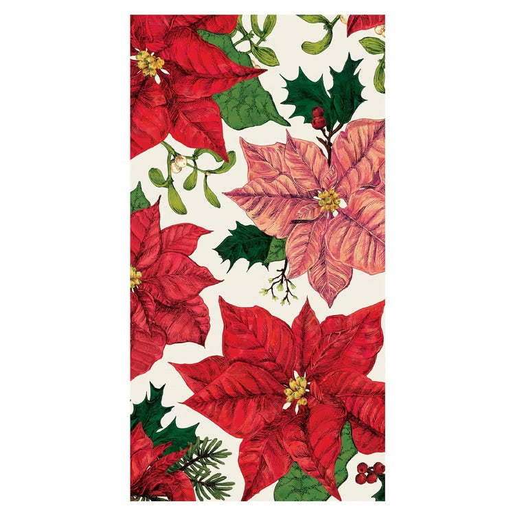 Poinsetta Guest Napkins