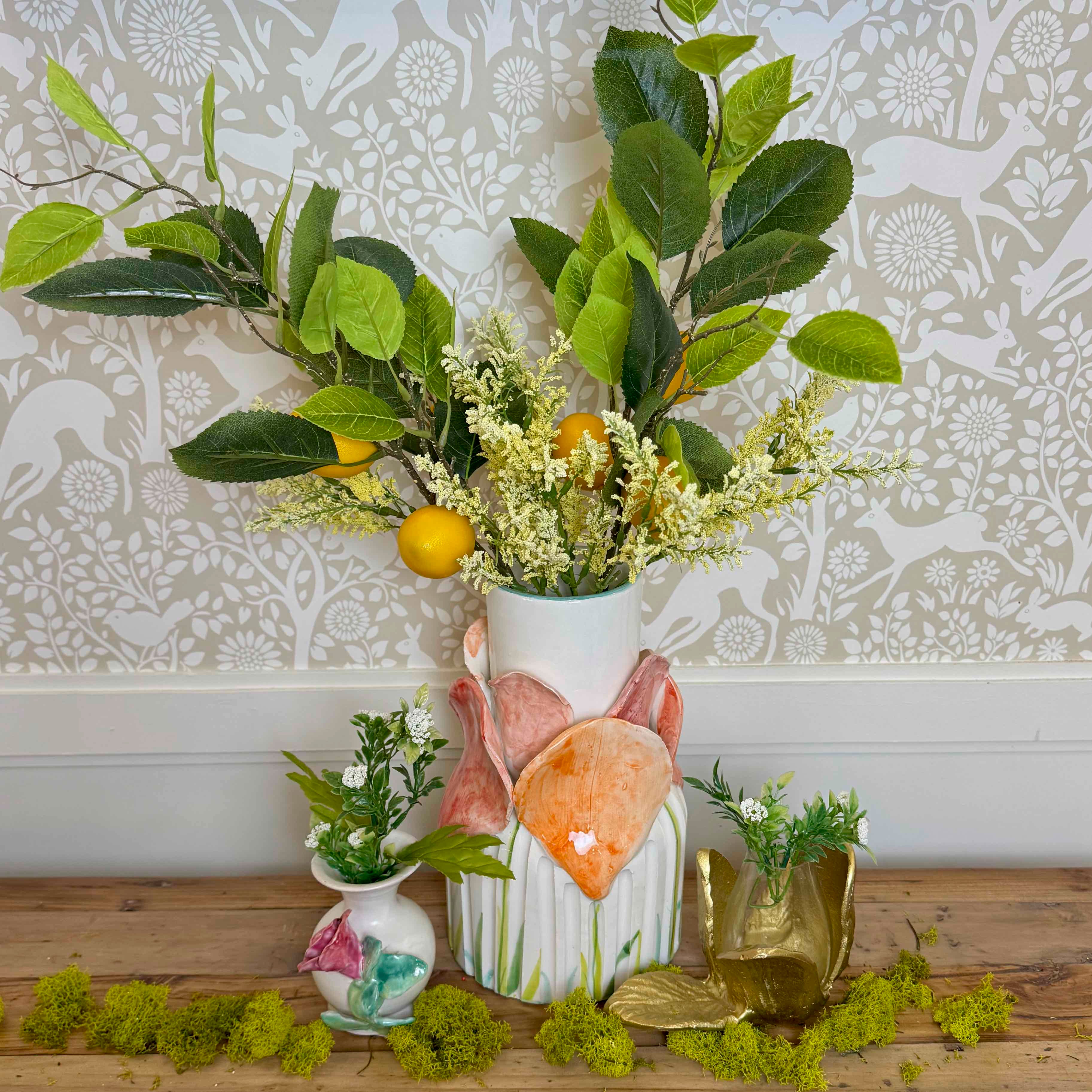 Poppy Flower Vase