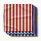 Primary Stripe Dinner Napkins - Set of 6