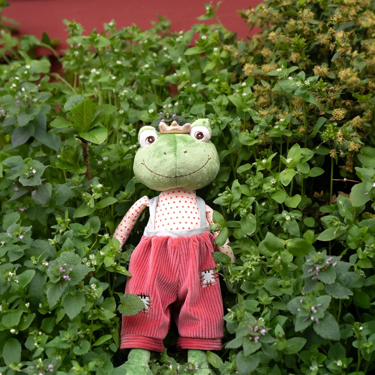 Prince Stuffed Frog