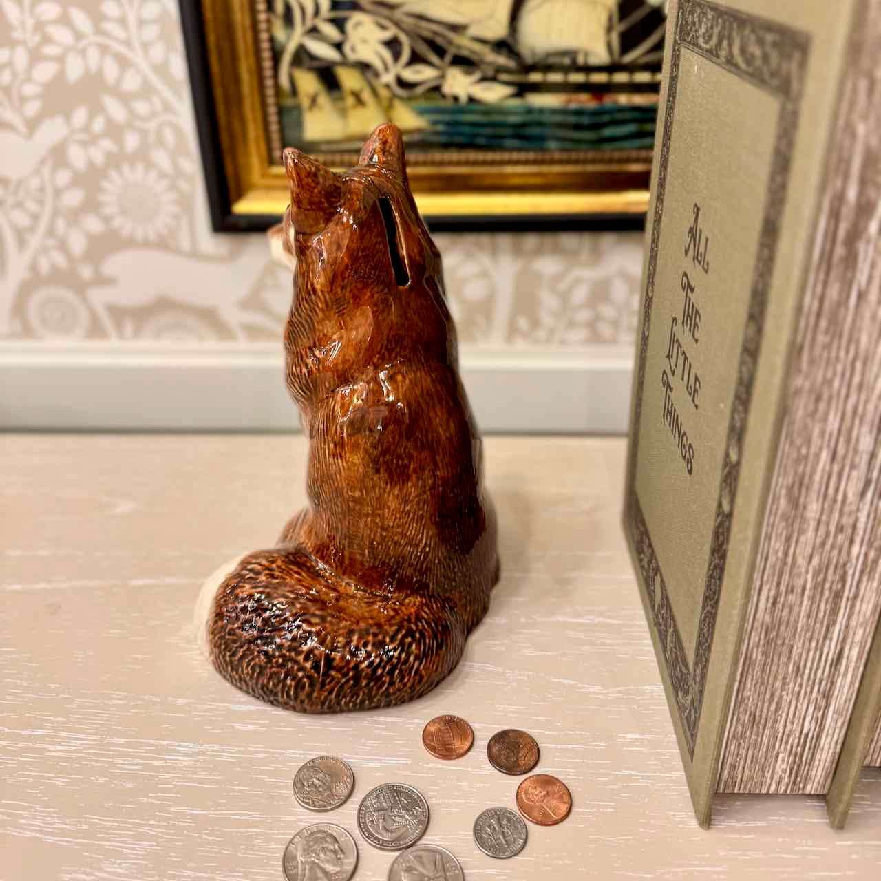 Red Fox Money Bank – Thomas Lee Living