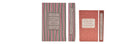Two vintage-style cookbooks with decorative covers on a white background