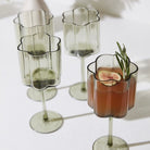 Rosette Wine Glass
