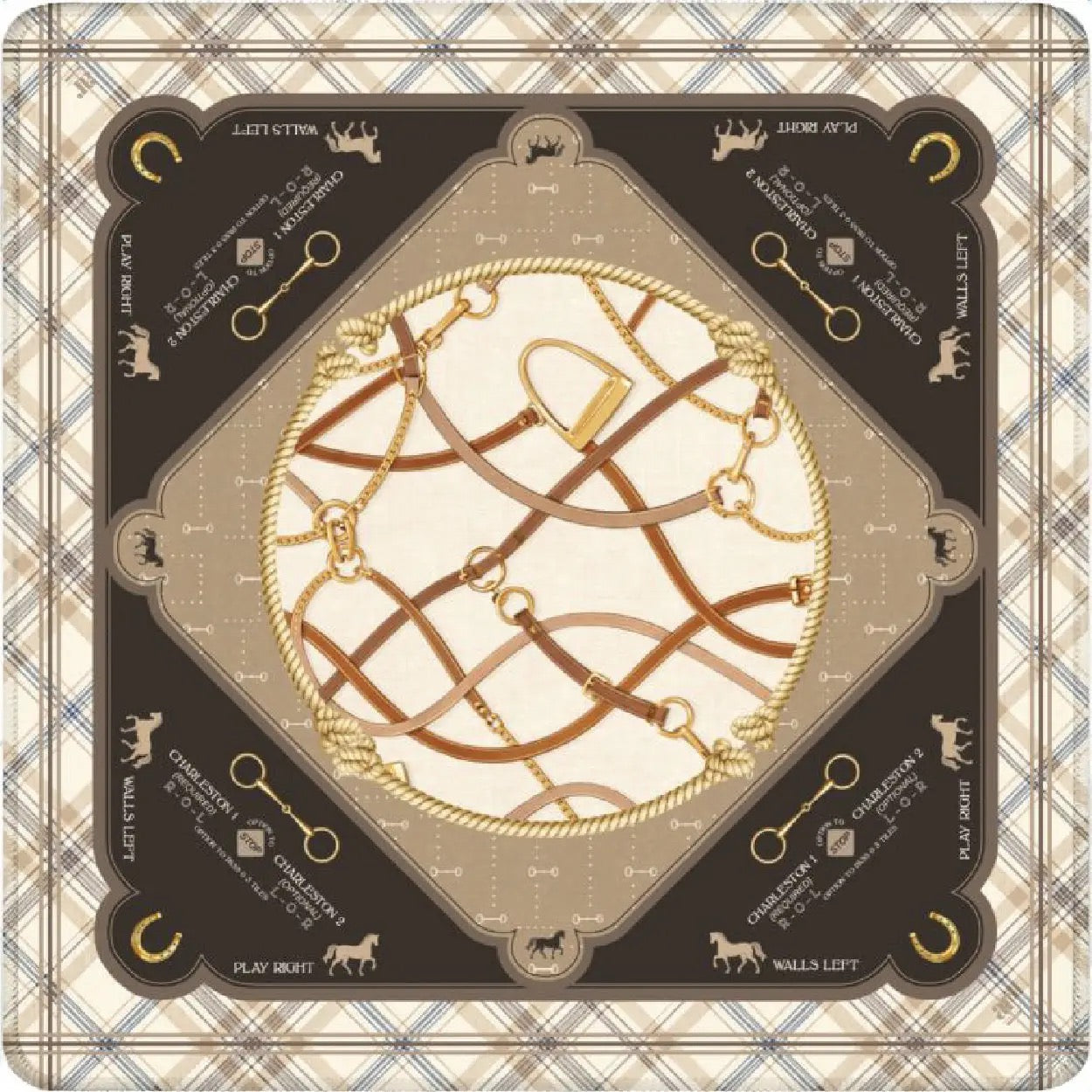 Saddles & Silk Mahjong Mat