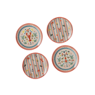 Seaside Melamine Dessert Plates - Set of 4