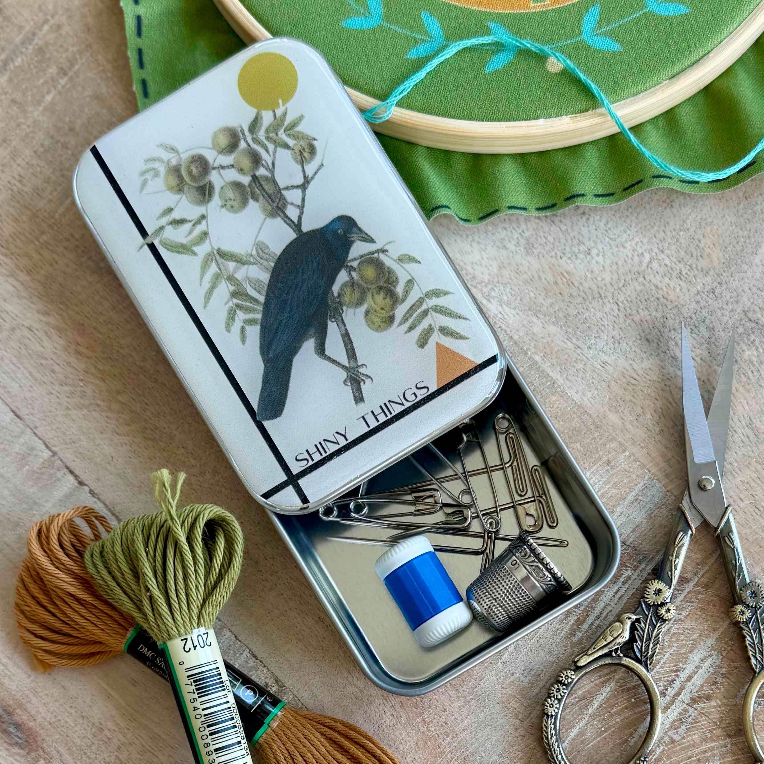 Shiny Things Notions Tin3