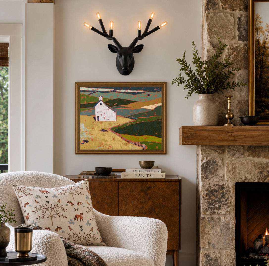 Stag Collection LED Wall Sconce