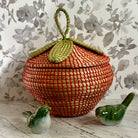 Strawberry Seagrass Basket