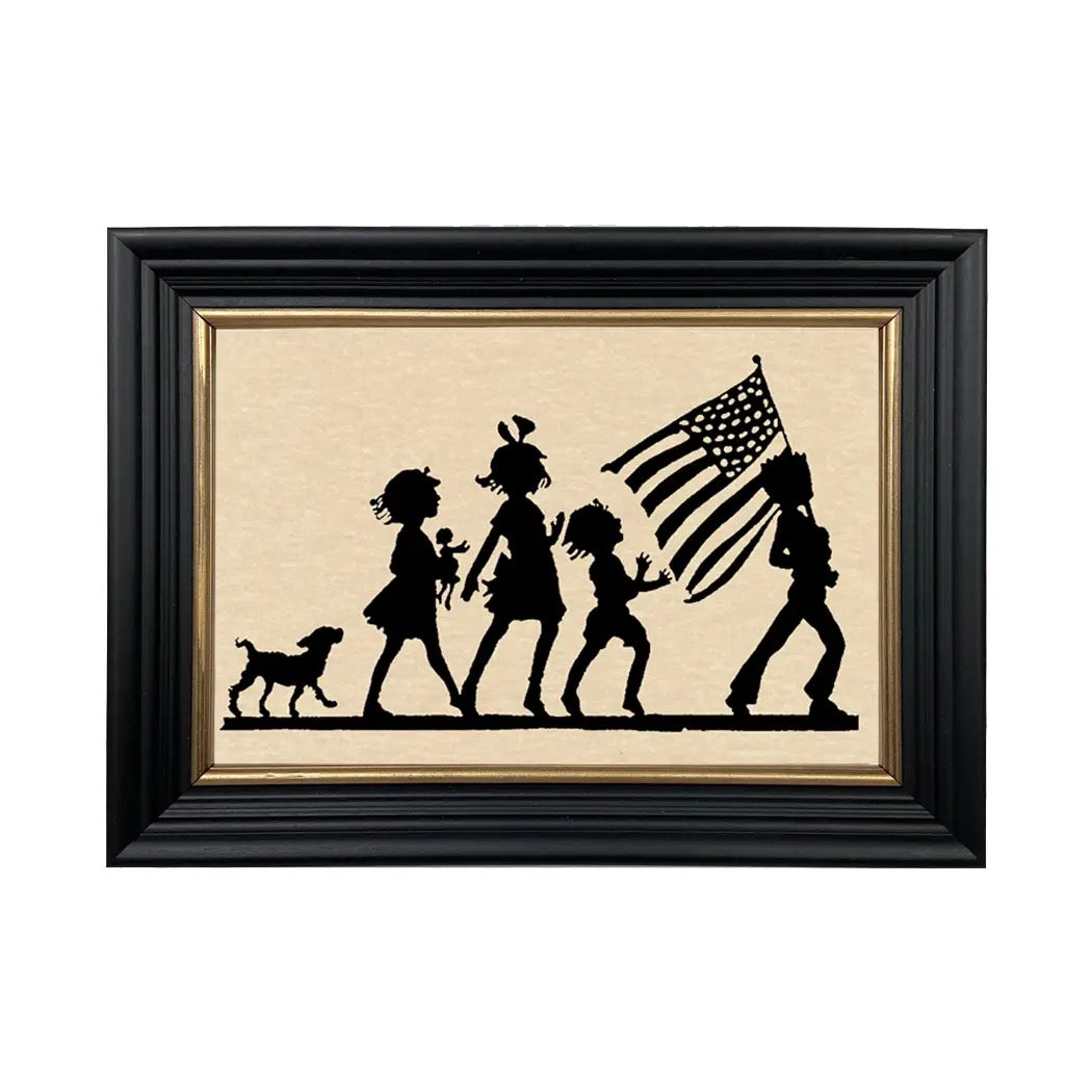 Summer Parade Silhouette Print