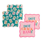Table Talk Acrylic Coasters - Set of 4