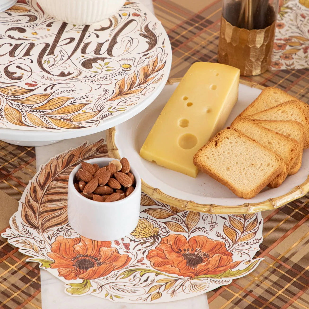 Thankful Serving Papers - Pack of 12
