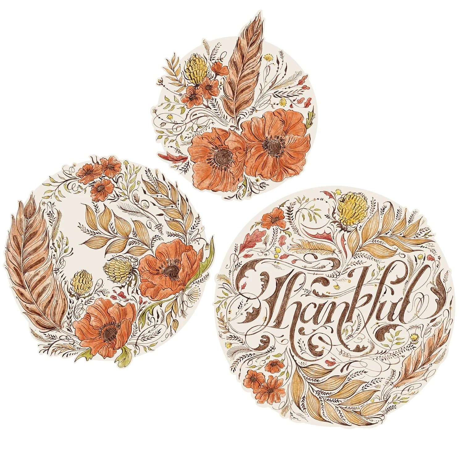 Thankful Serving Papers - Pack of 12