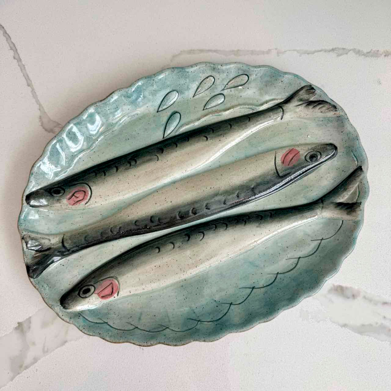 Three Fish Serving Dish