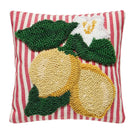 Tufted Lemon Accent Pillow