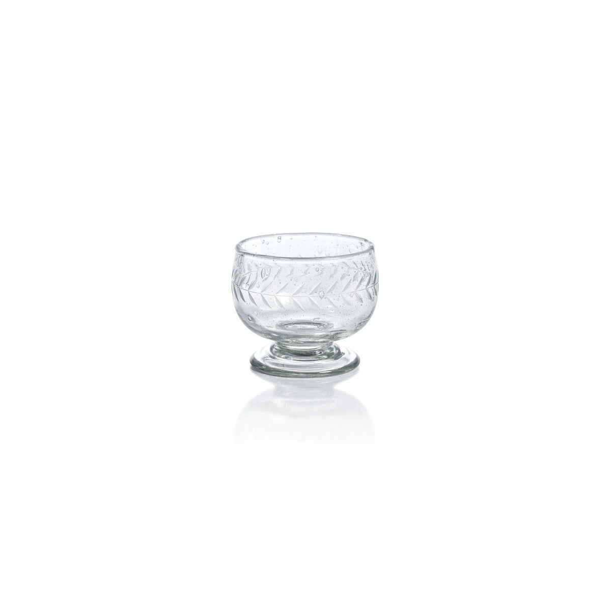 Tuscan Etched Mezcal Glass