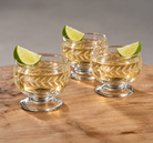 Tuscan Etched Mezcal Glass