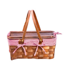 Beaufort Picnic Basket in Red Gingham