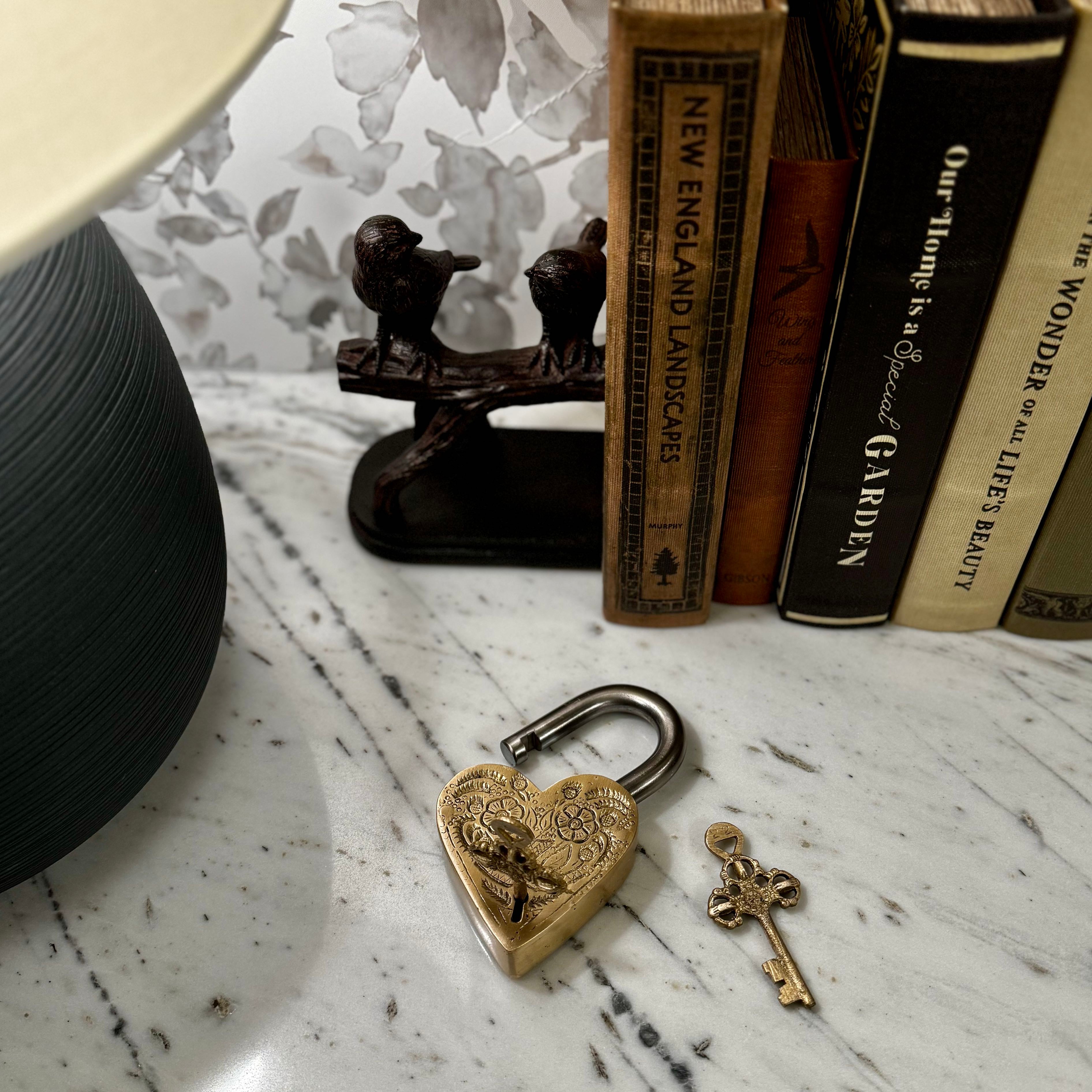 Vintage Style Lock and Key