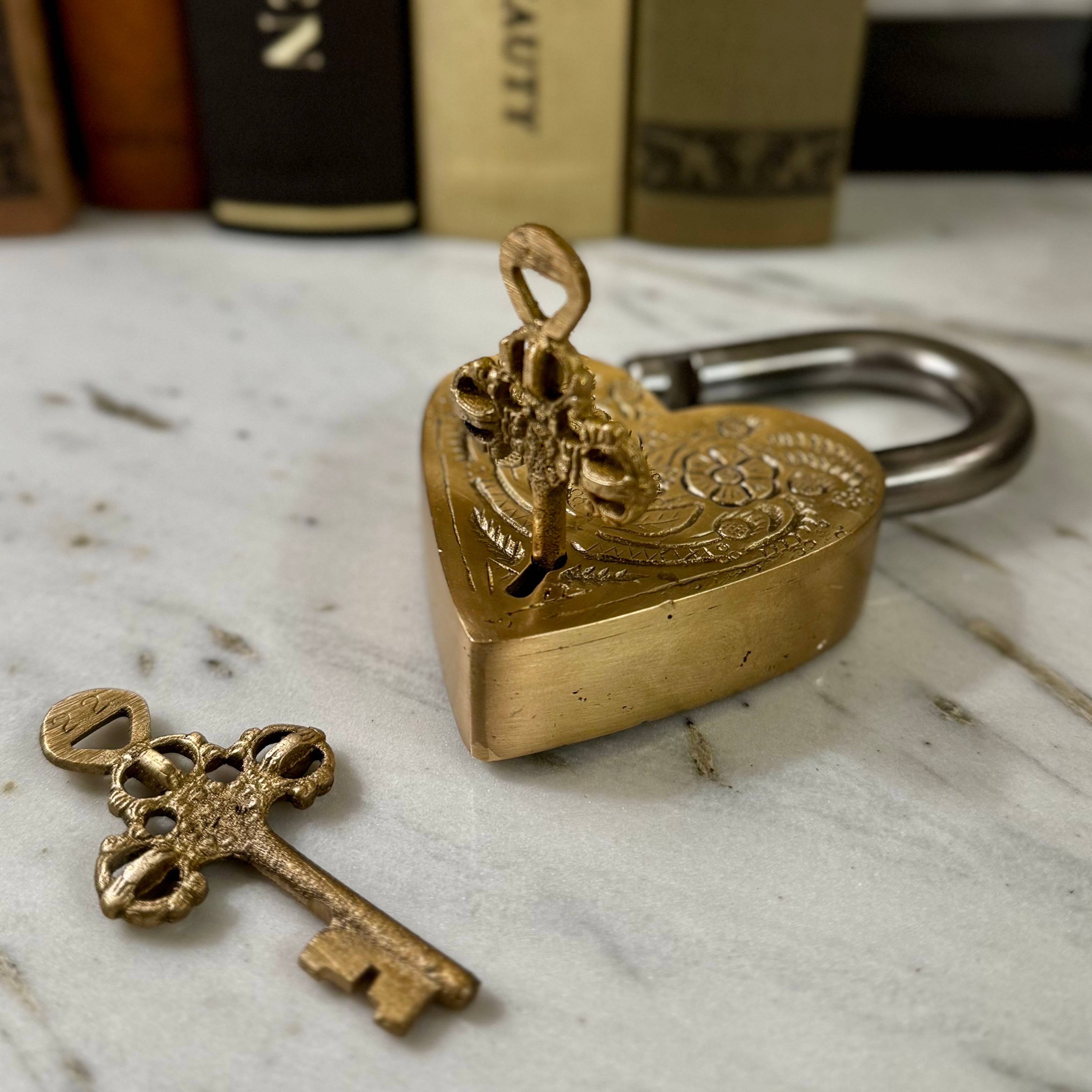 Vintage Style Lock and Key
