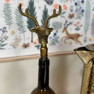 Winter Deer Bottle Stopper