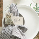 Winter Owl Place Cards 