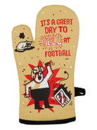 Yell at Football Oven Mitt