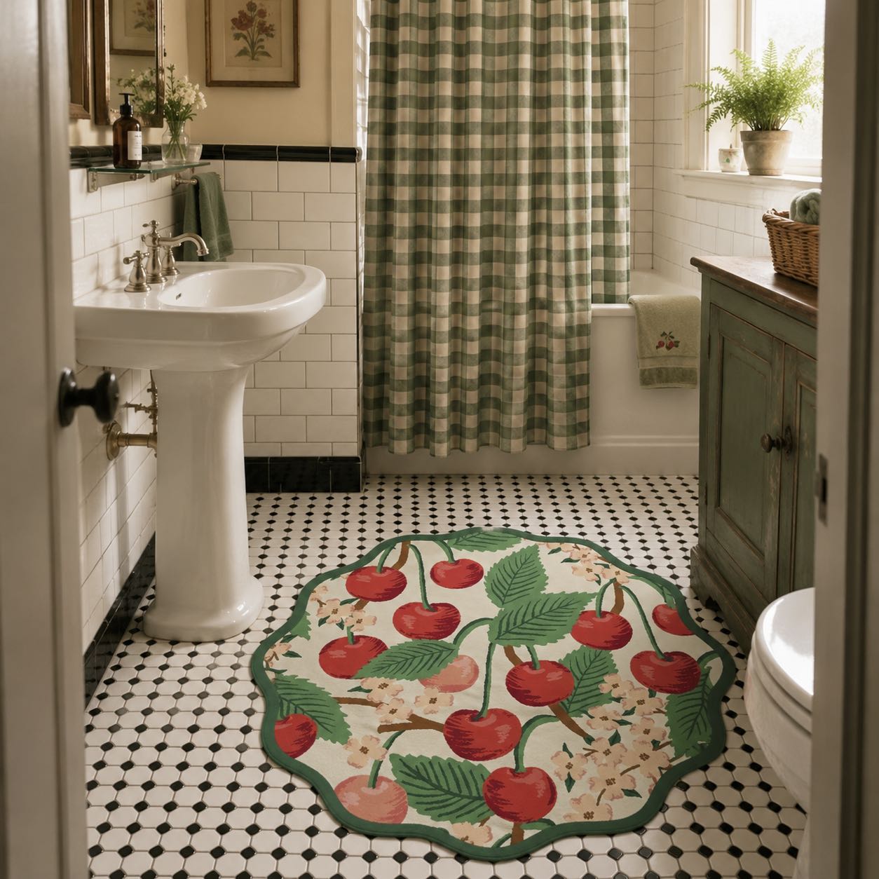 Cherry Rug