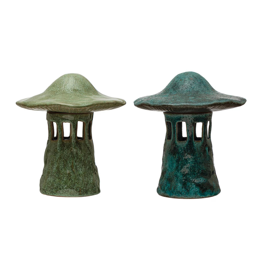 Cermaic Mushroom Lantern