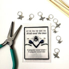 irds and Bees Stitch Markers 