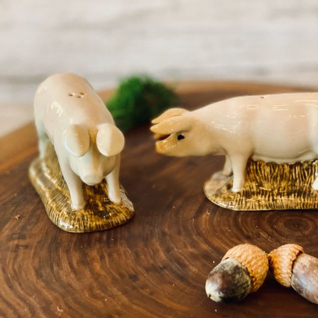 British Lop Pig Salt & Pepper Shaker