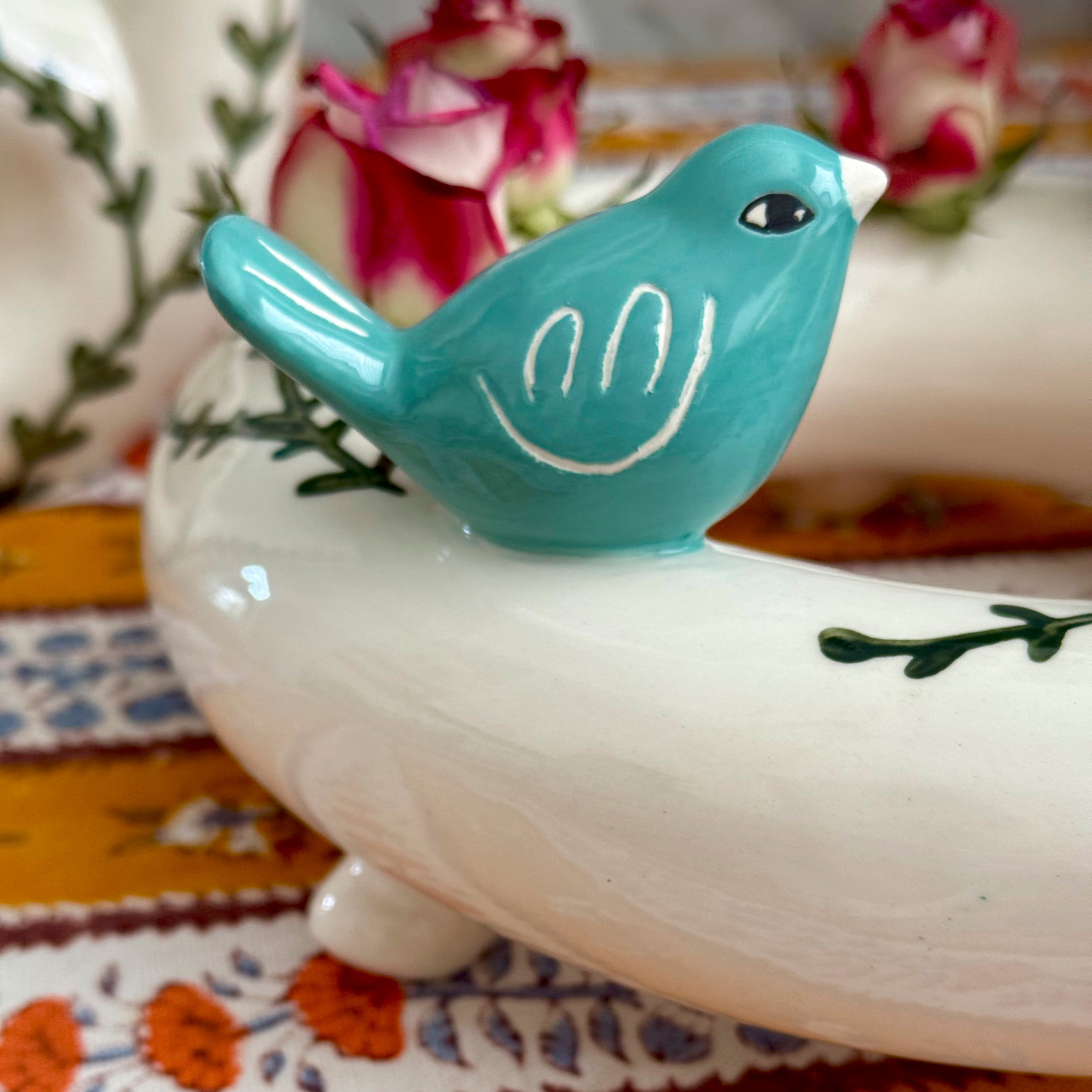 Song Birds Vase