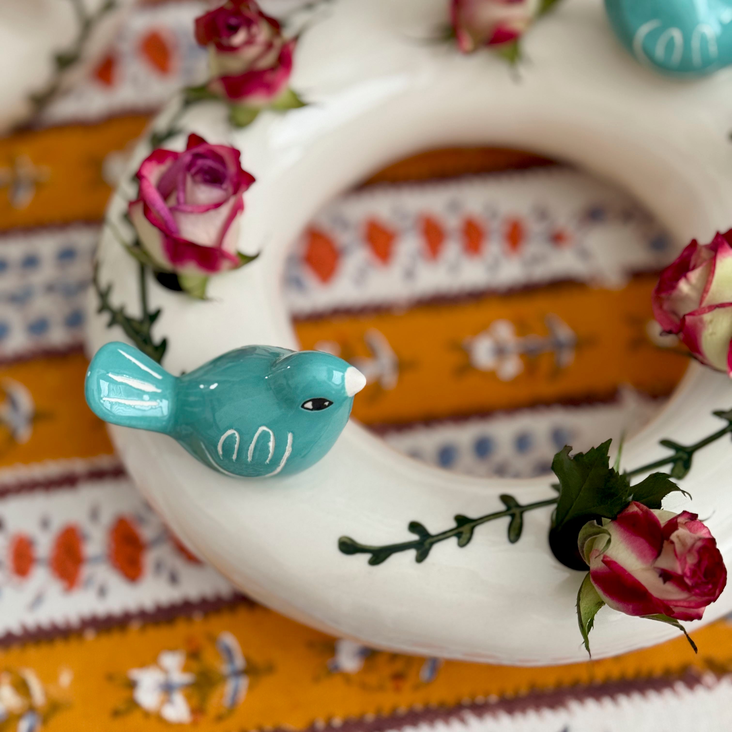 Song Birds Vase