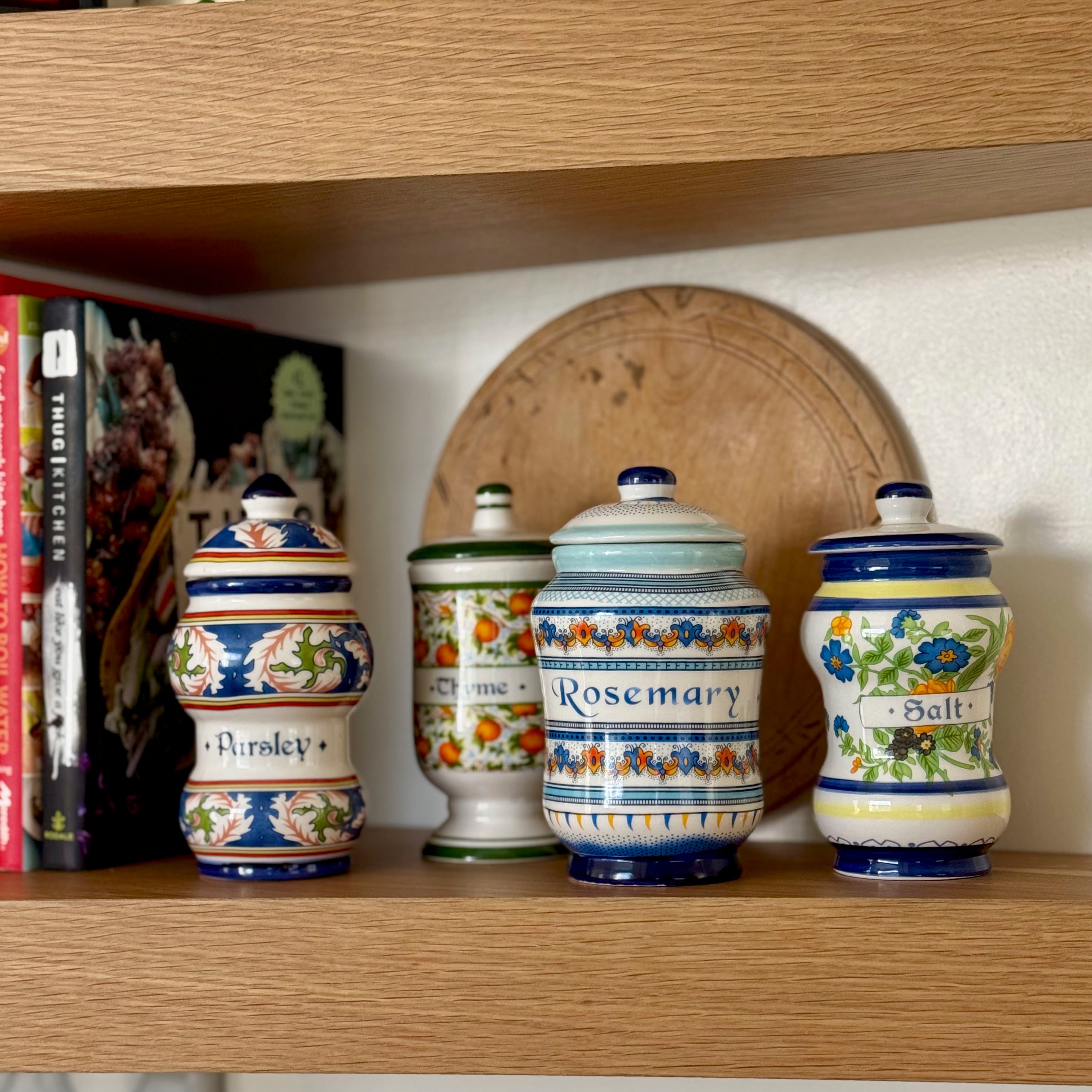 Ceramic Spice Jars - Set of 4 – Thomas Lee Living