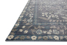 Power Loomed Rug in Navy Grey from Rifle Paper Co.