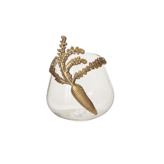 Golden Carrot Vase Short